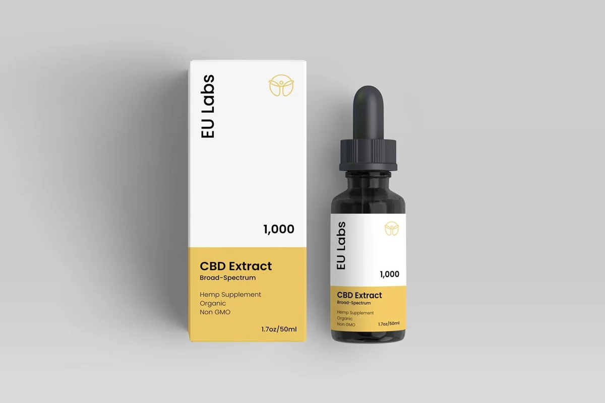 50ml bottle of broad-spectrum CBD oil 1000mg, THC-free, MCT carrier — CBD Oil Melbourne