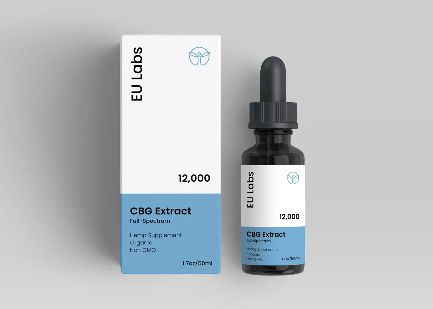 50ml bottle of CBG oil 12000mg cannabigerol in MCT carrier — CBD Oil Melbourne