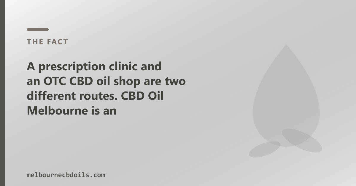 CBD Oil Melbourne stocks full-spectrum, broad-spectrum, CBG, CBN and pet CBD oils for Melbourne — no prescription needed